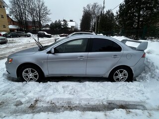 2011 Mitsubishi Lancer X Рестайлинг, серебристый, 650000 рублей, вид 5