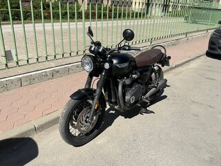 2018 Triumph Bonneville T120, чёрный, 870000 рублей, вид 3
