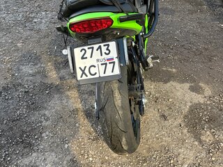 2012 Kawasaki ER-4F (Ninja 400R), зелёный, 410000 рублей, вид 5