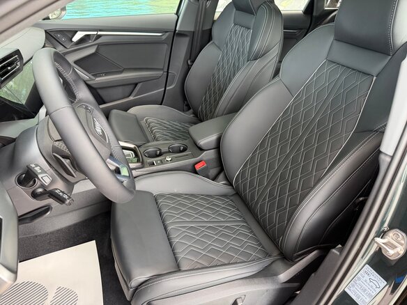 2026 Audi A3 A3L 35 TFSI IV (8Y) Рестайлинг, зелёный - вид 8