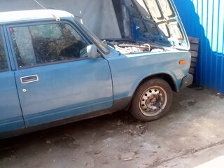 2007 Lada (ВАЗ) 2107, голубой, 140000 рублей, вид 1