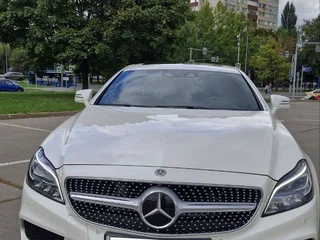 2017 Mercedes-Benz CLS 350 BlueTEC II (C218) Рестайлинг, белый, 4500000 рублей, вид 3