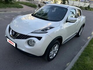 2015 Nissan Juke I Рестайлинг, белый, 1290000 рублей, вид 1