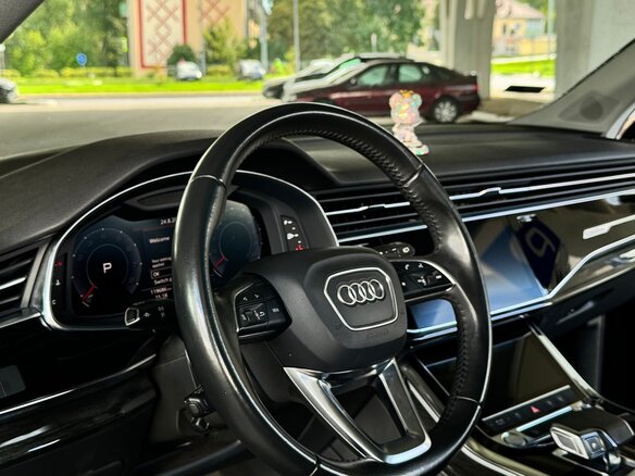 2020 Audi Q7 55 TFSI II (4M) Рестайлинг, чёрный, 3520000 рублей - вид 13