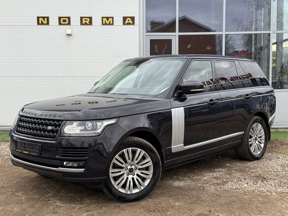 2013 Land Rover Range Rover IV, чёрный