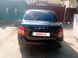 2021 Lada (ВАЗ) Granta I Рестайлинг, чёрный, 705000 рублей, вид 2