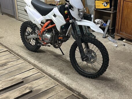 2022 Kayo Basic TT140, белый, 50000 рублей, вид 1