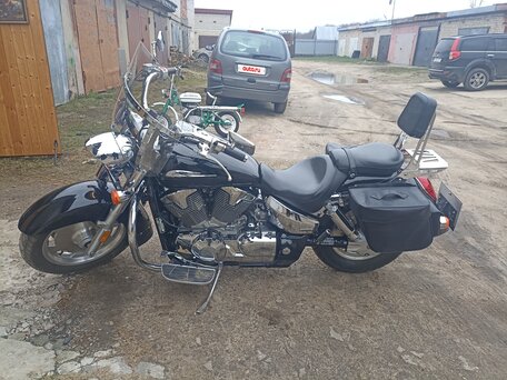 2006 Honda VTX 1300, чёрный, 900000 рублей, вид 1