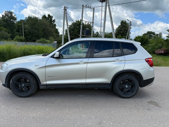 2011 BMW X3 20d xDrive II (F25), серый, 1425000 рублей - вид 2