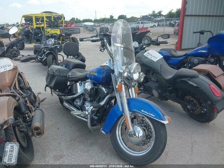 2017 Harley-Davidson Heritage Classic, синий, 717641 рублей, вид 1