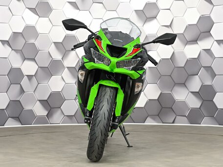 2022 Kawasaki ZX-6R Ninja, зелёный, 1199000 рублей, вид 5