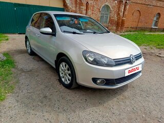 2010 Volkswagen Golf VI, серебристый, 600000 рублей, вид 2