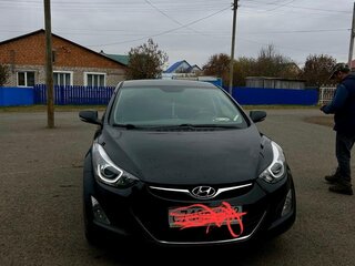 2015 Hyundai Elantra V (MD) Рестайлинг, чёрный, 1265000 рублей, вид 3