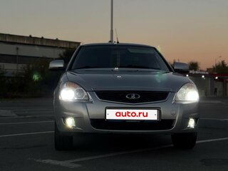 2014 Lada (ВАЗ) Priora I Рестайлинг, серебристый, 415000 рублей, вид 2
