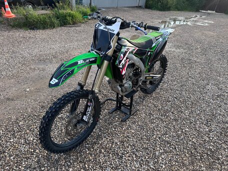 2018 Kawasaki KX 450, зелёный, 400000 рублей, вид 3