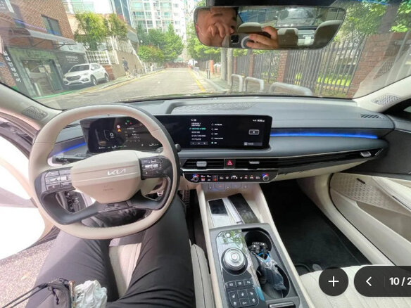 2026 Kia K8 I Рестайлинг, чёрный - вид 9