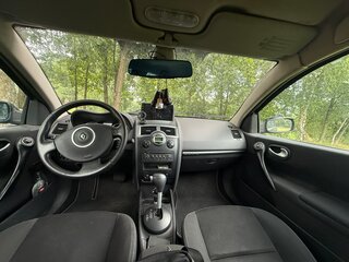 2008 Renault Megane II Рестайлинг, серый, 360000 рублей, вид 4