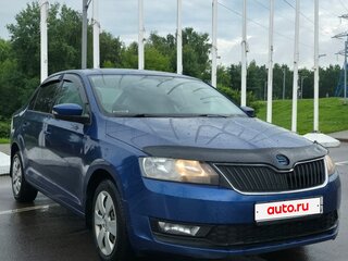 2018 Skoda Rapid I Рестайлинг, синий, 1200000 рублей, вид 2