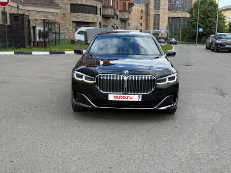 2019 BMW 7 серии 740d xDrive VI (G11/G12) Рестайлинг, серый, 6700000 рублей, вид 2