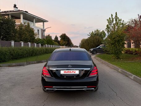 2016 Mercedes-Benz Maybach S-Класс 500 I (X222), чёрный, 5500000 рублей, вид 5