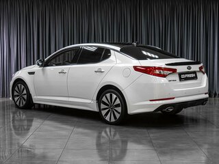 2013 Kia Optima III Рестайлинг, белый, 1429000 рублей, вид 2
