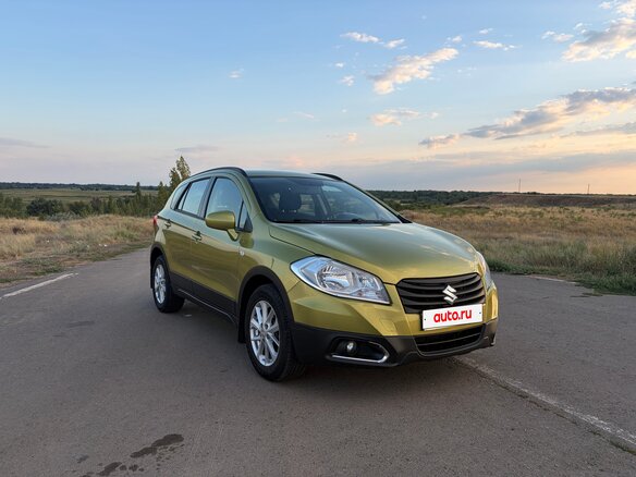 2014 Suzuki SX4 II (S-Cross), зелёный - вид 6