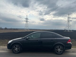 2008 Opel Astra H Рестайлинг, чёрный, 400000 рублей, вид 3