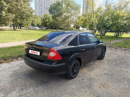 2007 Ford Focus II, чёрный, 580000 рублей, вид 5