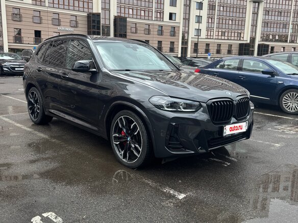 2021 BMW X3 M40i III (G01) Рестайлинг, серый, 3890000 рублей - вид 1