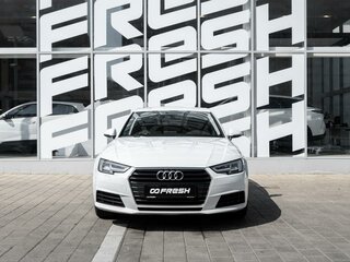 2017 Audi A4 V (B9), белый, 1960000 рублей, вид 3