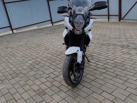 2014 Kawasaki Versys 650, белый, 505000 рублей, вид 1