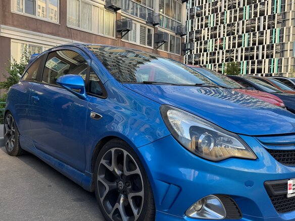 2008 Opel Corsa OPC D, синий