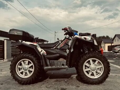 2012 Polaris Scrambler 850, красный, 650000 рублей, вид 4