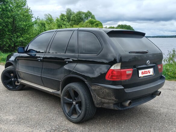 2003 BMW X5 3.0i I (E53), чёрный, 800000 рублей - вид 8