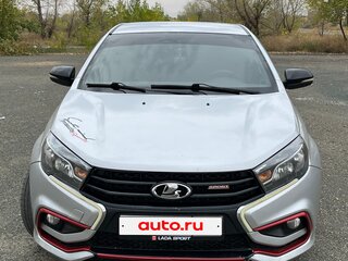 2019 Lada (ВАЗ) Vesta Sport I, серебристый, 1070000 рублей, вид 2