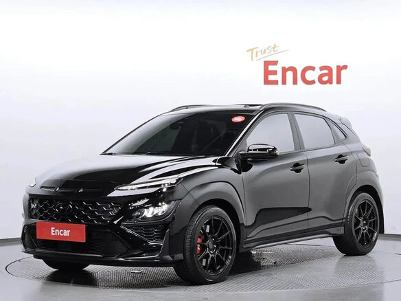 2022 Hyundai Kona I Рестайлинг, чёрный