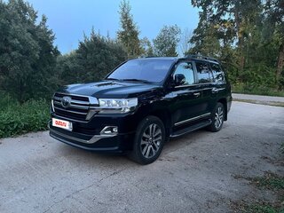 2019 Toyota Land Cruiser 200 Series Рестайлинг 2, чёрный, 3250000 рублей, вид 2