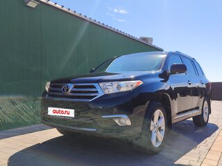 2011 Toyota Highlander II (XU40) Рестайлинг, чёрный, 2200000 рублей, вид 2