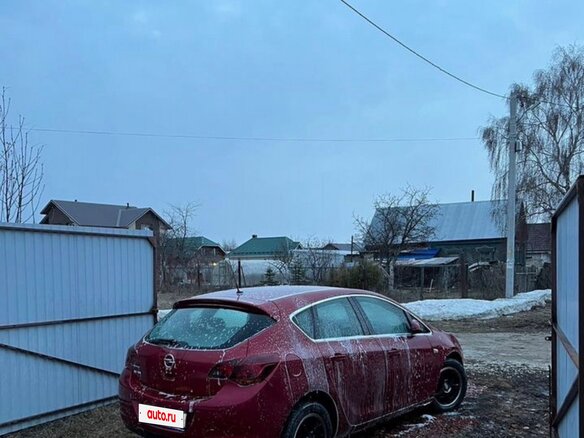 2011 Opel Astra J, красный, 750000 рублей - вид 6