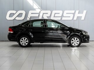 2012 Volkswagen Polo V, чёрный, 699000 рублей, вид 5