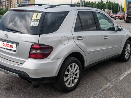 2007 Mercedes-Benz M-Класс 320 II (W164), серебристый, 1249000 рублей, вид 3