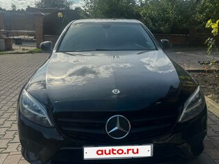 2018 Mercedes-Benz C-Класс 180 IV (W205) Рестайлинг, чёрный, 1863657 рублей, вид 1