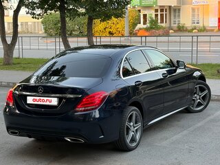 2014 Mercedes-Benz C-Класс 180 IV (W205), синий, 2100000 рублей, вид 4