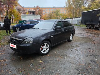 2008 Lada (ВАЗ) Priora I, чёрный, 150000 рублей, вид 2