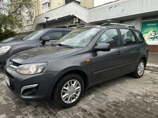 2017 Lada (ВАЗ) Kalina II, серебристый, 700000 рублей, вид 3
