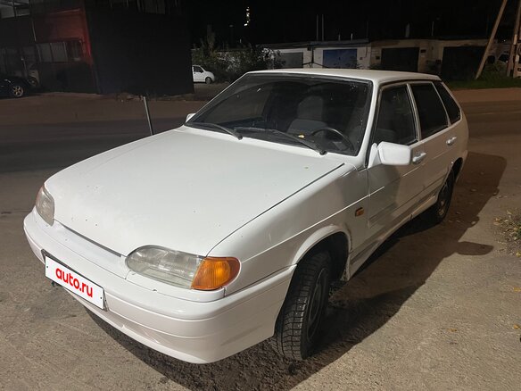 2013 Lada (ВАЗ) 2114, белый - вид 1