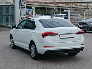 2020 Skoda Rapid II, белый, 1355000 рублей, вид 4