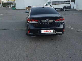 2017 Hyundai Sonata VII (LF) Рестайлинг, чёрный, 1755000 рублей, вид 3