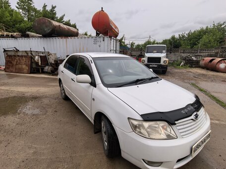 2006 Toyota Corolla IX (E120, E130) Рестайлинг, белый, 600000 рублей, вид 3
