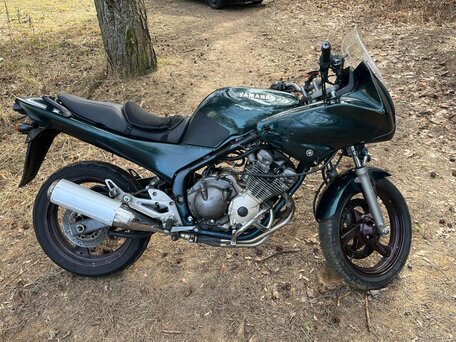 1991 Yamaha XJ400, зелёный, 150000 рублей, вид 3
